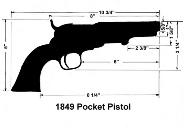 1849 Pocket Pistol California Slim Jim Holster [SL-3056] - Image 13