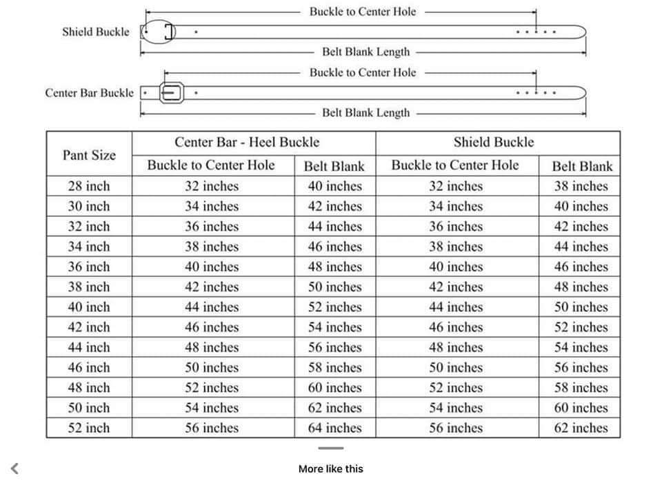 How to measure for a gun belt Swede's Leatherworks