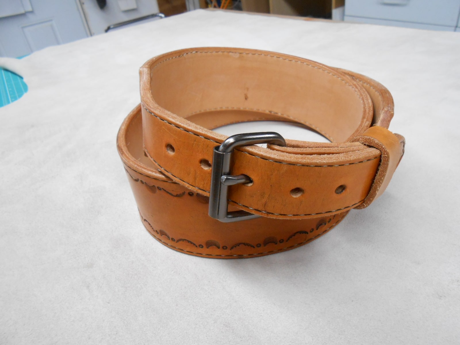 Tapered Gun Belt [SL-1036] - Swede's Leatherworks