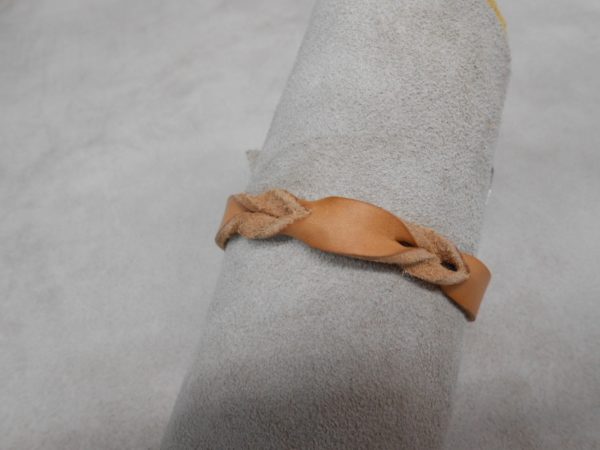 Twisted Leather Bracelet [SL-1025] - Image 4