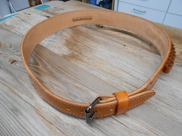 Tapered Cartridge Belt - Lined [SL-1010] - Image 2