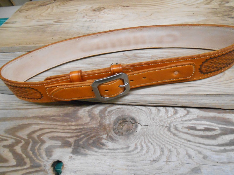 Lined Ranger Style Cartridge Belt [SL-2237] - Swede's Leatherworks