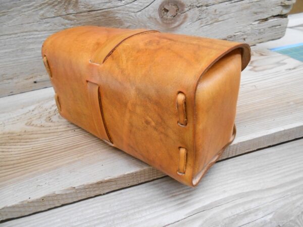 Rectangular Leather Range Bag - [SL-3015] - Image 3